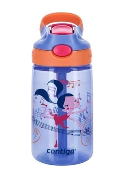Ayrex Contigo Gizmo Flip Dansci Kiz Tritan Çocuk Suluğu 420 Ml, Mor Genel