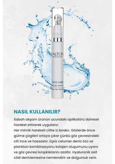 Göz Çevresi İnce Çizgi Görünümünü Azaltan Sıkılaştırıcı Etkili Göz Jeli - 57201742