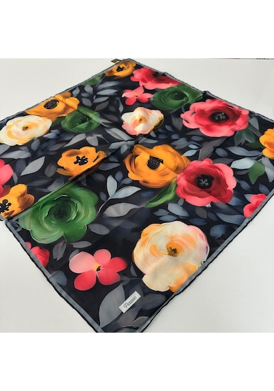 Picasso Relax Soft Pamuklu Eşarp Ldfx0606-63189 Çok Renkli