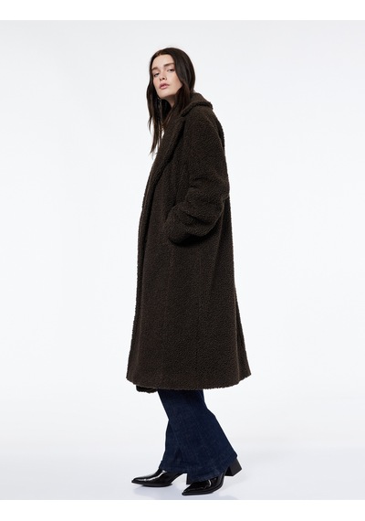 Koton Koton X Şahika Ercümen - Sherpa Kaban Oversize Cepli Kahverengi 6wak00409ew Kahverengi Koton Koton X Şahika Ercümen - Sherpa Kaban Oversize Cepli Kahverengi 6wak00409ew Kahverengi