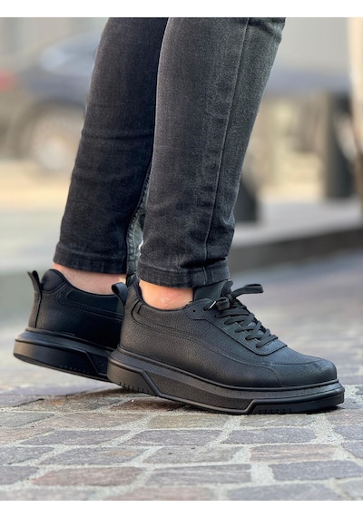 Mn987 - Cst Erkek Ayakkabı Sıyah Siyah