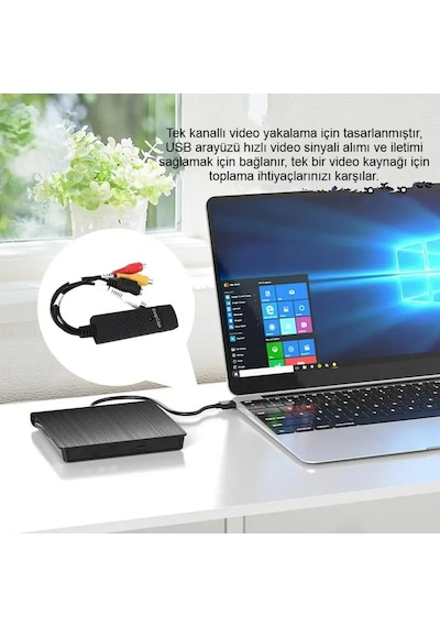 Kamera Vhs Tv Analog Cihazlardan Usb Easycap Video Capture Kartı