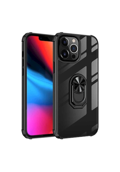 Apple Uyumlu iPhone 13 Kılıf Zore Mola Kapak Siyah