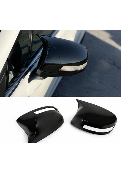 Honda Civic Fb7 2012-2016 Batman Yarasa Ayna Kapağı Parlak Siyah Sportif Yan Ayna Kaplaması