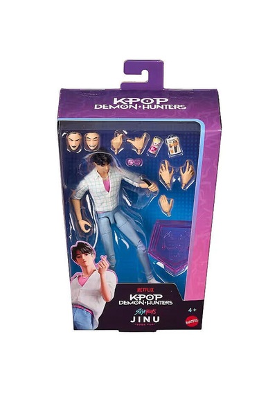 K-pop Demon Hunters Saja Boys Jinu Action Figürü Mtl-jry33
