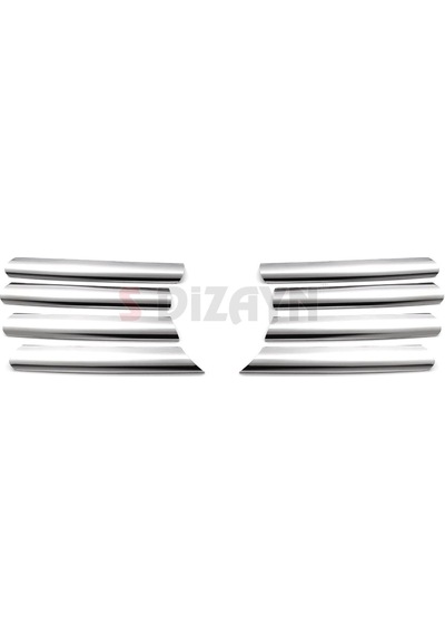 S-Dizayn  Volkswagen Bora Krom Ön Panjur 8 Prç 1998-2004