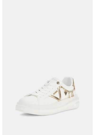 Guess Ebetts Kadın Deri Sneaker Ayakkabı Fltbttlea12 Beyaz