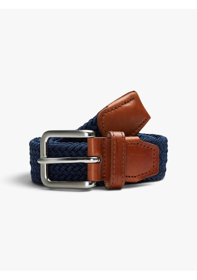 Jack & Jones Jacsprıng Woven Belt Noos Erkek Lacivert Kemer - 12118114 Navy Blazer