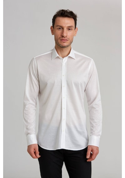 Bisse Platınıum Regular Fit Gömlek Beyaz Pltg020 D01 Beyaz