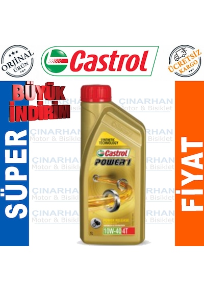 10W40 Motor Yağı Castrol