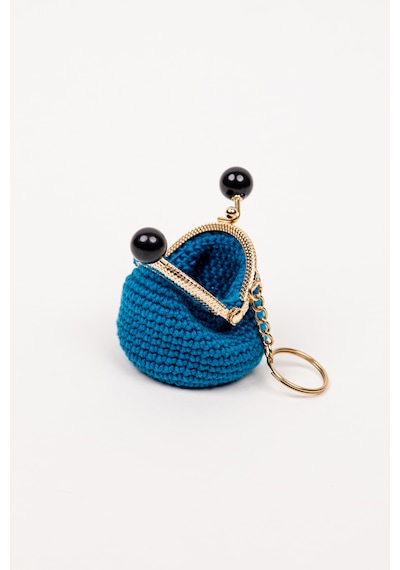 Fabric Craft Bag Mini Bozuk Para Cüzdanı Anahtarlık Klipsli Parlament