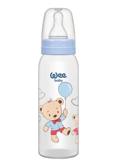Tr Pp Biberon 852, Mavi, 250ml, 0-6 Ay
