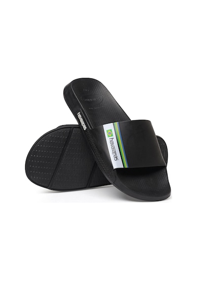 Havaianas Slide Brasil Black Erkek Terlik-4761 Siyah
