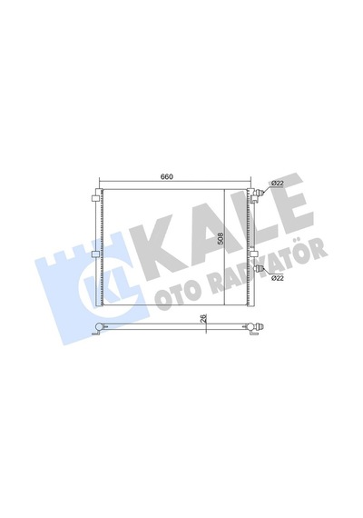 Kale 363710 Ilave Su Radyatörü Bmw B48 B58 G30 G31 G38 G32 G11 G12 G14 G15 G16 17118484638 -