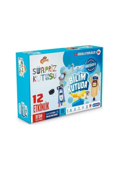 Sürpriz Kutusu- Bilim Kutuda: 12 Etkinlik
