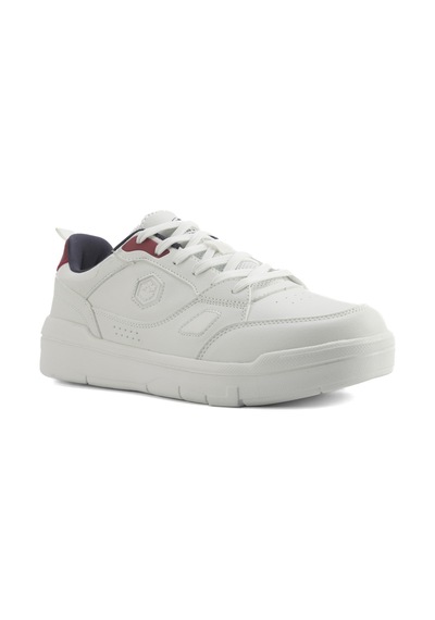Lumberjack Famıly 5fx Beyaz Erkek Sneaker Beyaz-bordo Beyaz - Bordo
