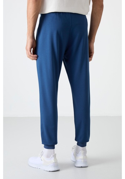 Tommy Life Parlament Fermuar Cepli Standart Kalıp Jogger Erkek Eşofman Alt - 84587 Parlament