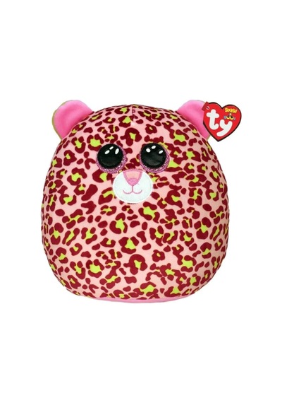 Ty Squishy Beanies Yastık Pembe Leopar Lainey 26 Cm