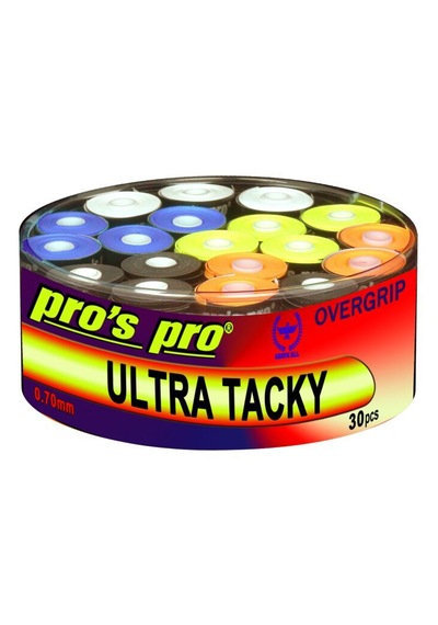 Pros Pro Ultra Tacky 30lu Overgrip 5 Renkli G306a Çok Renkli