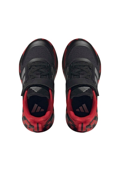 Adidas Forta Run 4.0 El Kh9115 Çocuk Spor Ayakkabı Siyah Siyah - Kırmız