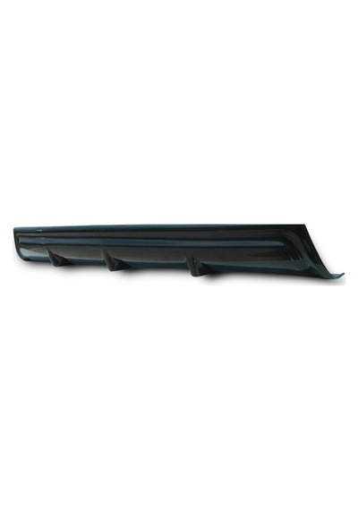 Toyota Corolla Twin Difüzör Difizör Plastik Parlak Siyah 2013 2014 2015 2016 2017 Arka-difizör-bodykit-ek