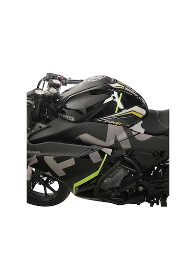 GP Kompozit  CF Moto 250 SR 2020-2024 Uyumlu Tank Pad Seti Sarı