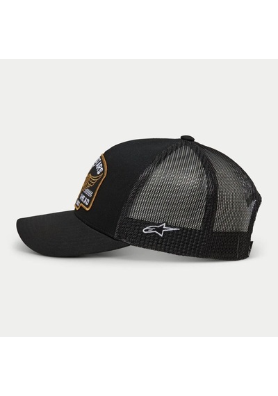 Alpinestars Heritage Patch Trucker Şapka Siyah Kahve