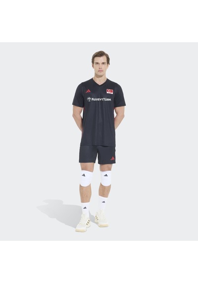 Black Adidas Erkek Forma Cuquickset Ss M Tvf Km7473 Siyah