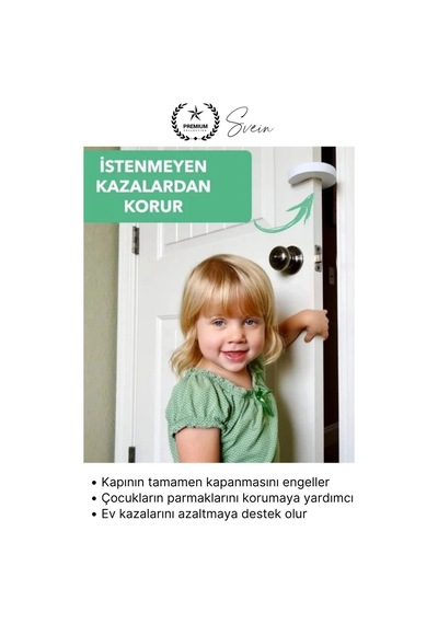 Stoper 8'li Köpük Kapı Stoperi Parmak Sıkışması Önleyici Çocuk Güvenliği Koruyucu Yumuşak Ev Kreş Çok Renkli