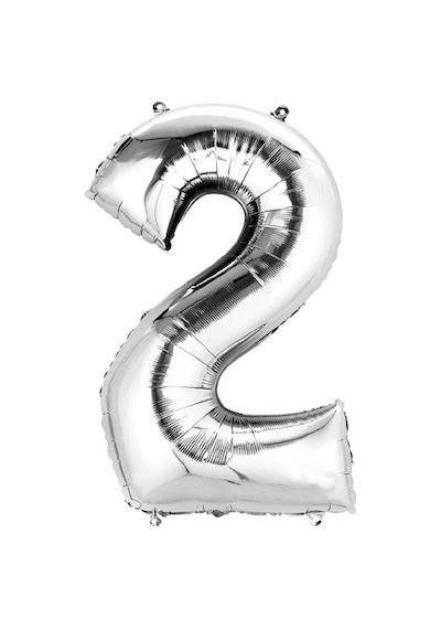Showparty Folyo Balon 2 Rakam 100 Cm - Altın