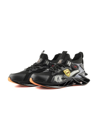Greed Erkek Sneakers - Sıyah Grı 001