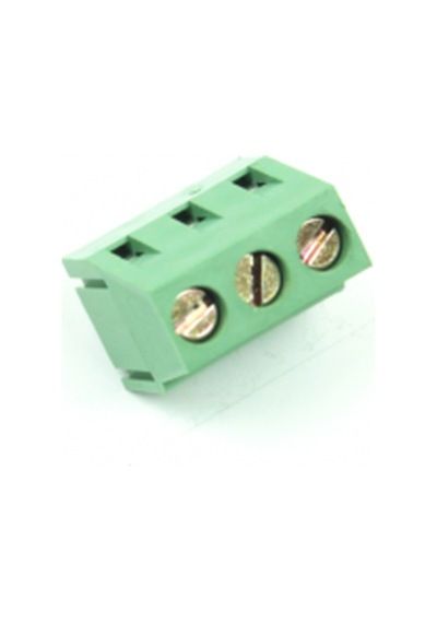 0 Numara 3 Pinli Yeşil Klemens - 5Mm Aralıklı