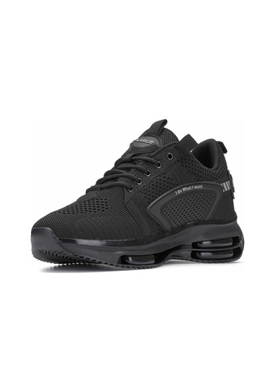 Erkek Günlük Sneaker Siyah-bull025 Siyah