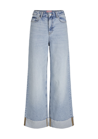 Jack & Jones Kadın Wide Leg Jean - Tokyo - 12269083 Light Blue Denim
