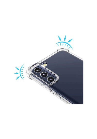 Galaxy Uyumlu S22 Plus Uyumlu Tchs Kamera Korumalı Nitro Anti Shock Silikon-renksiz Renksiz
