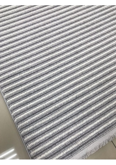 Merinos Halı Octavia 75478 096 Serisi Salon Oturma Yatak Odası Halısı Gri - Krem