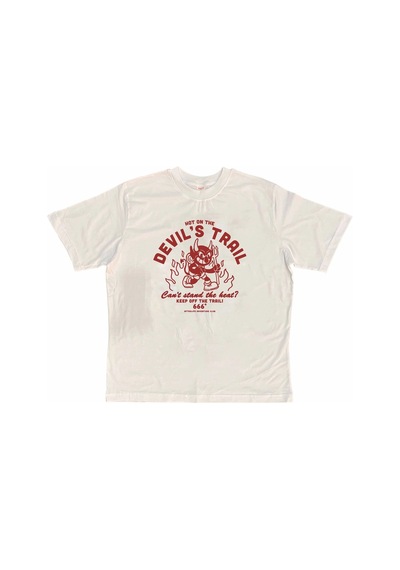 Devil's Trail T-shirt Beyaz