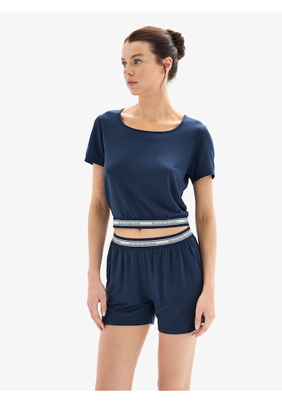 Kadın T-shirt 52013 - Lacivert Lacivert