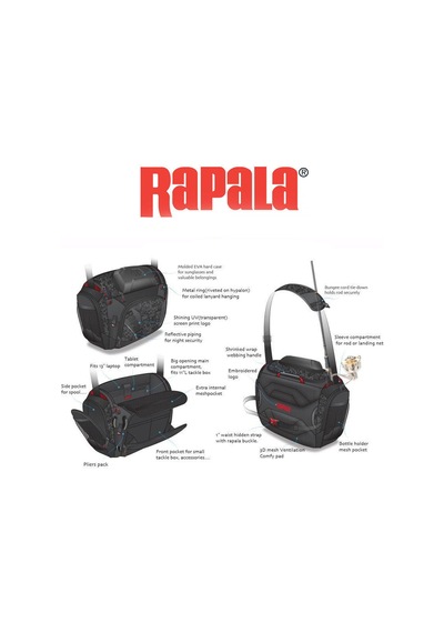 Rapala RUMB Urban Messenger Balıkçı Çantası
