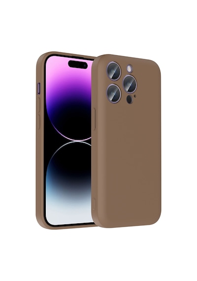 Nihcase Apple Uyumlu iPhone 14 Pro Max Kılıf Kamera Korumalı Kartlık Hazneli Vitra Kapak