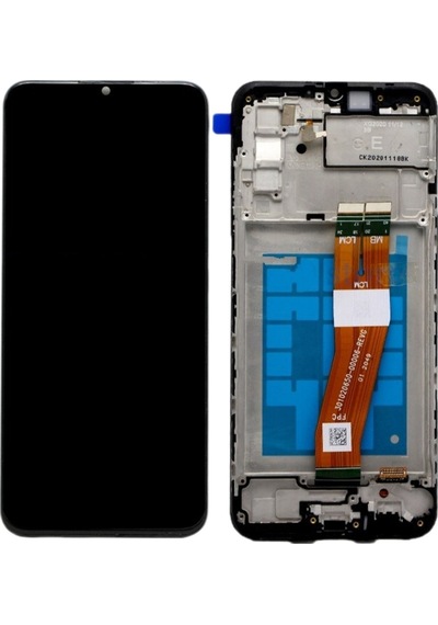 Samsung  Galaxy A02S Uyumlu Lcd+Dokunmatik+Çıtalı-Siyah (552188290)