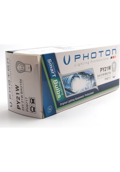 Photon Py21W 24V 93 Amber Şaş