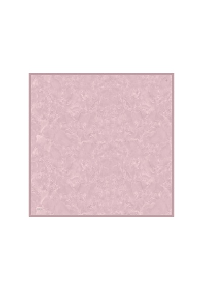 Belli Soyut Desen %100 Twill İpek Eşarp Be28 Pembe-01