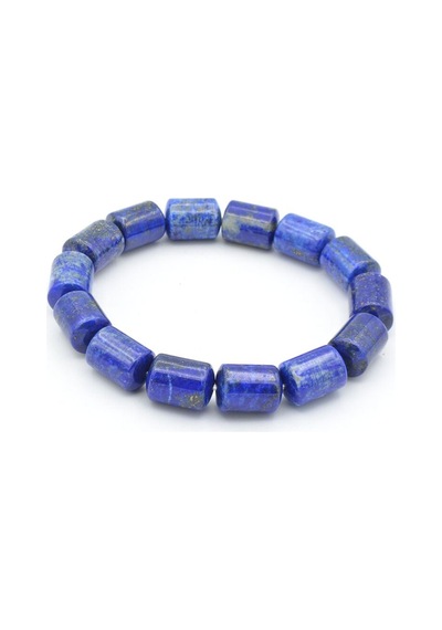 Hakiki Doğal Kapsül Model Lapis Lazuli Bileklik Lacivert