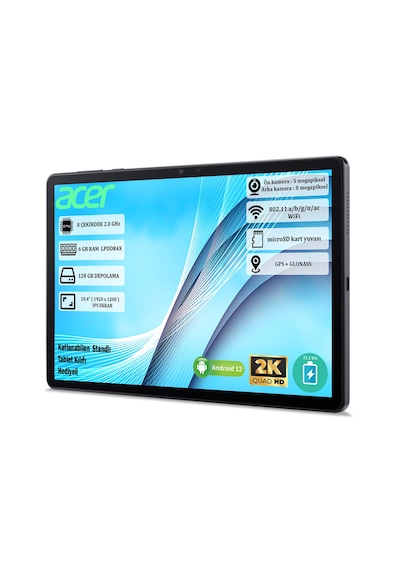 Acer Iconia Tab P10 NT.LG1EY.001 6 GB 128 GB 10.4" Tablet