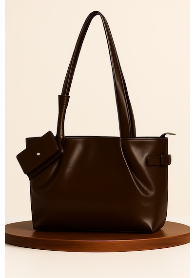 Hmo Store Luxe Edition Modern & Şık Özel Tasarım Çanta Kahve