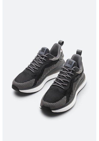Avva Erkek Siyah Nefes Alan Hafif Sneaker Ayakkabı A51y8015