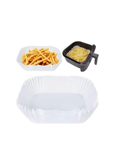Airfryer Pişirme Kağıdı Miss Lady 25 Adet 20cm Kare Yağlı Kağıt Airfryer Xxl-xl