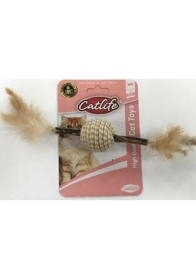Catlife 203107 Tüylü Kedi Oyun Topu