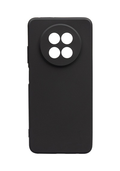 Kilifone - Realme 12 5g Uyumlu Kılıf Mat Esnek Biye Silikon Kapak - Siyah - T38614